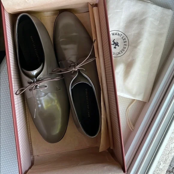 NWT/Women’s, Want les essentiels, Leather lace up, Pena Derby shoe - Picture 11 of 16